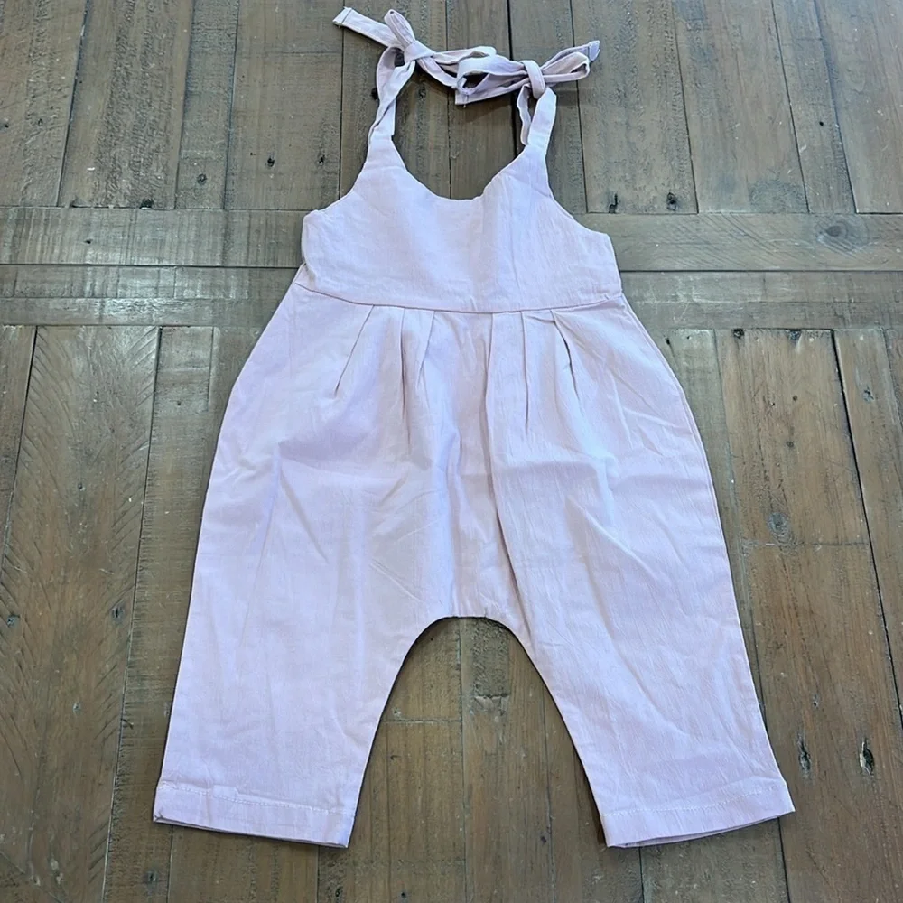Colorful childhood rose bohemian romper